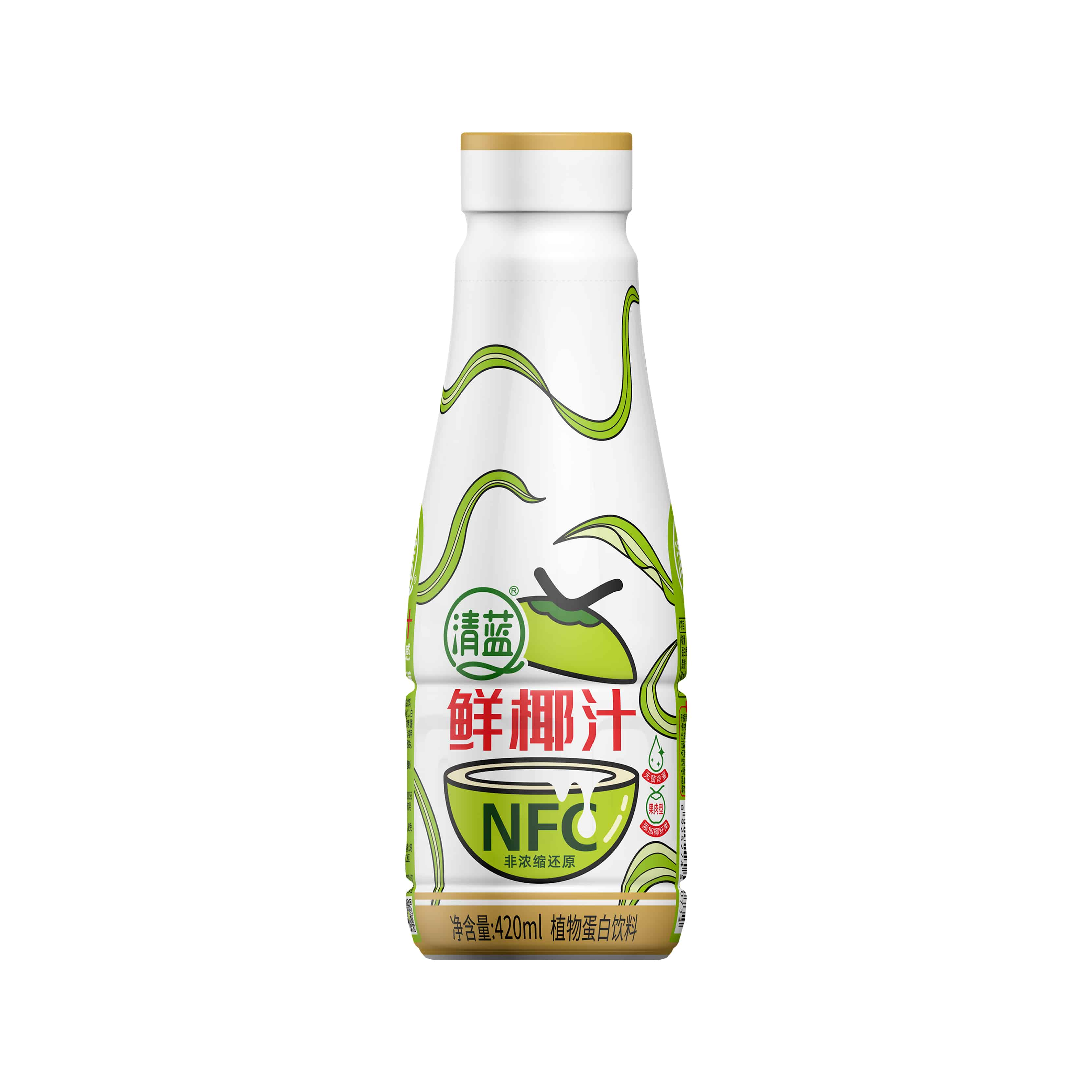 清蓝鲜椰汁420ml