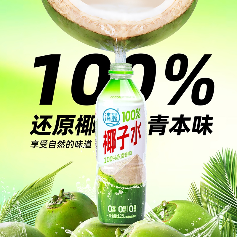 100%椰子水1.25L