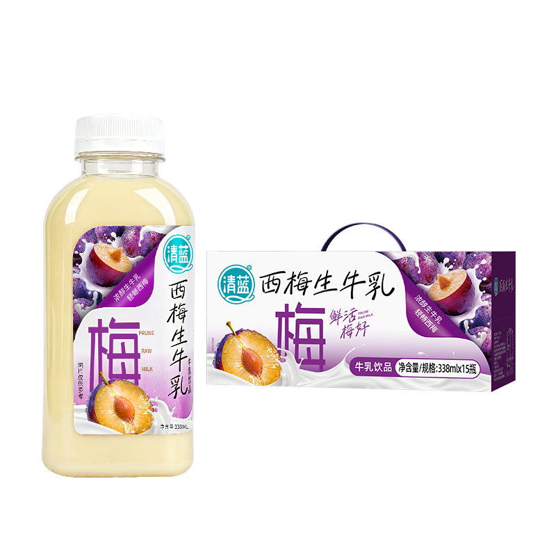 西梅生牛乳338ml